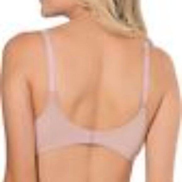 Smart & Sexy Perfect Push-Up Bra Blushing Pink Lace 36F - Picture 2 of 5